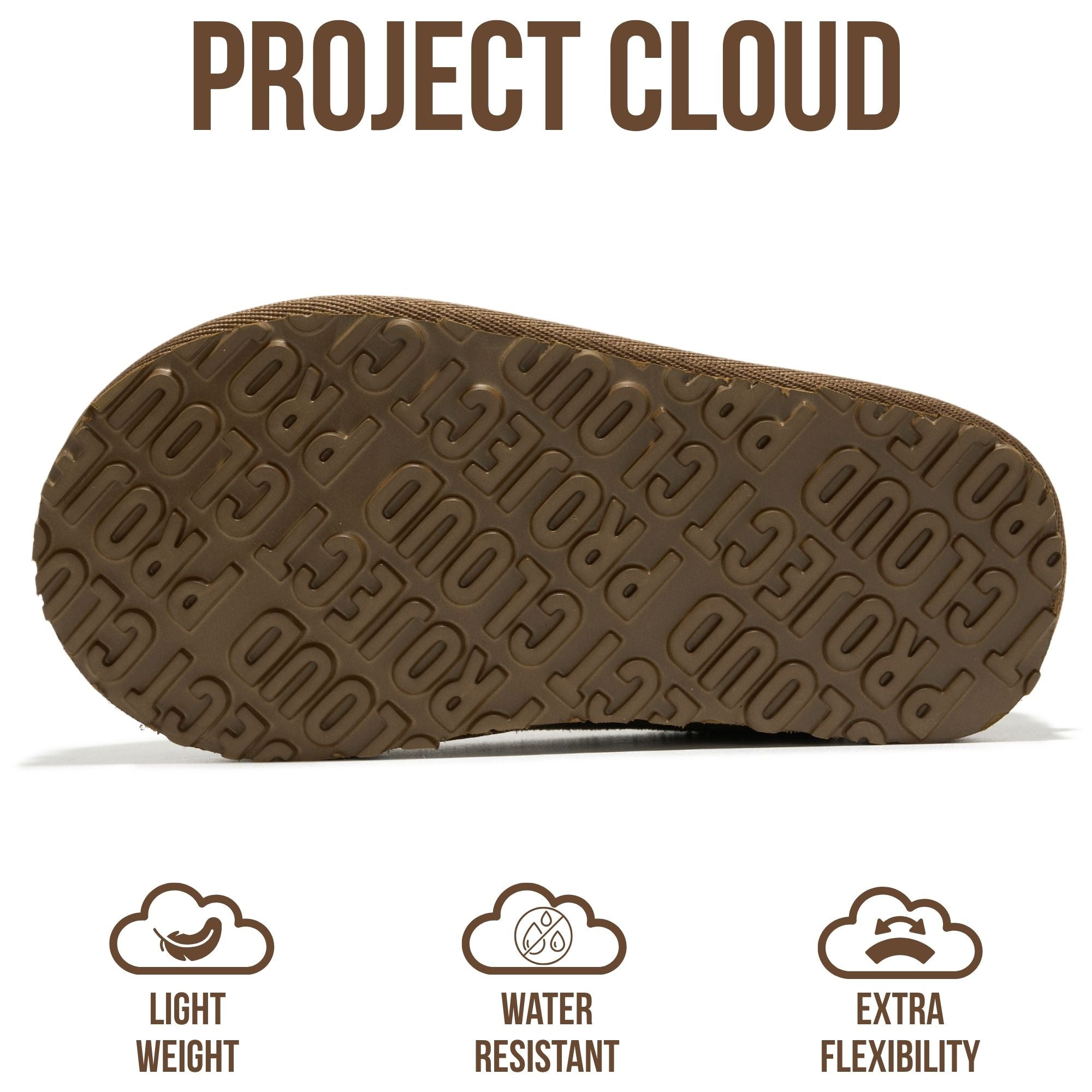 Project Cloud Kids | Pantuflas de piel de oveja australiana para niños | ProjectPlush | Ligeras | Antideslizantes - Dreamwarm