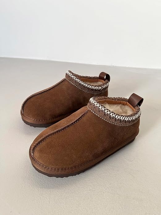 Project Cloud Kids | Australian Shearling Kids Slippers | ProjectPlush | Lightweight | Non-Slip - Dreamwarm