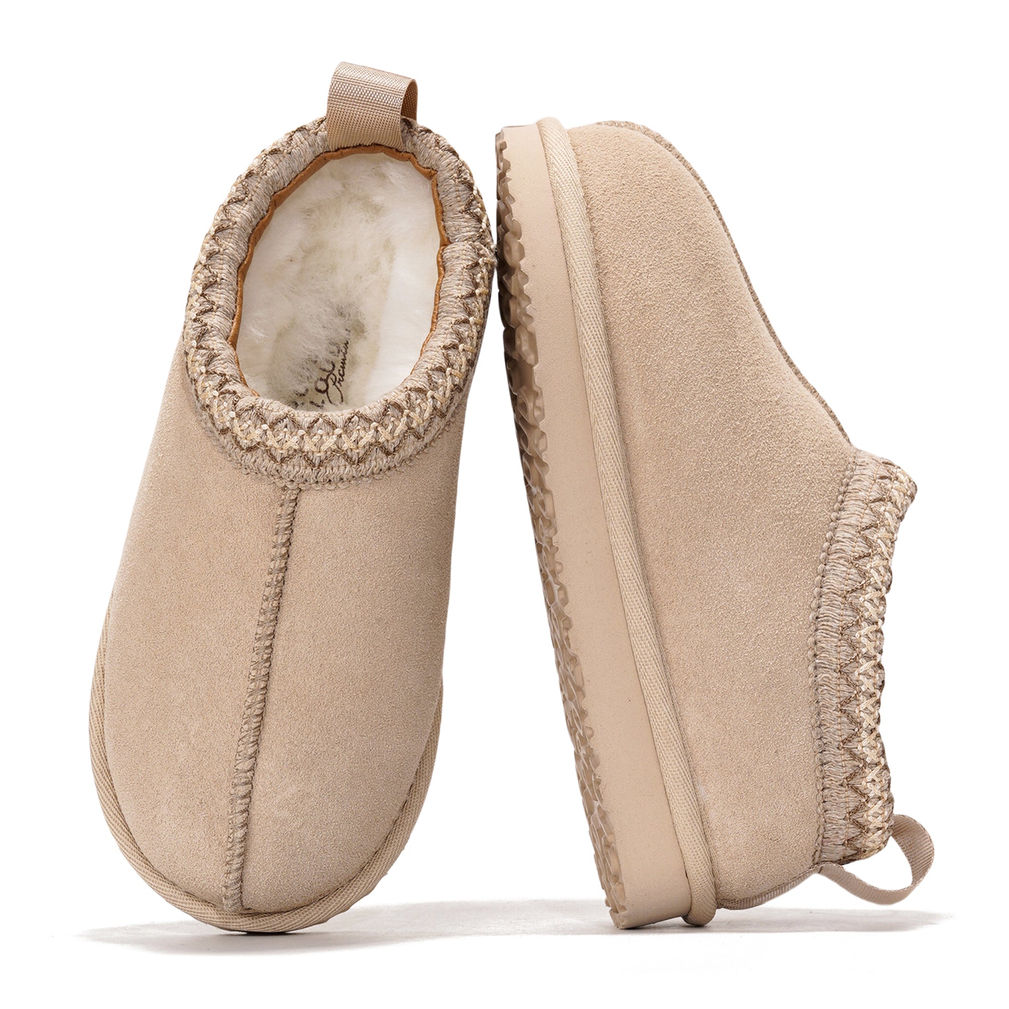 Project Cloud | "Dreamwarm" Kids Slippers | Australian Sheepskin | ProjectPlush | Lightweight | Non-Slip