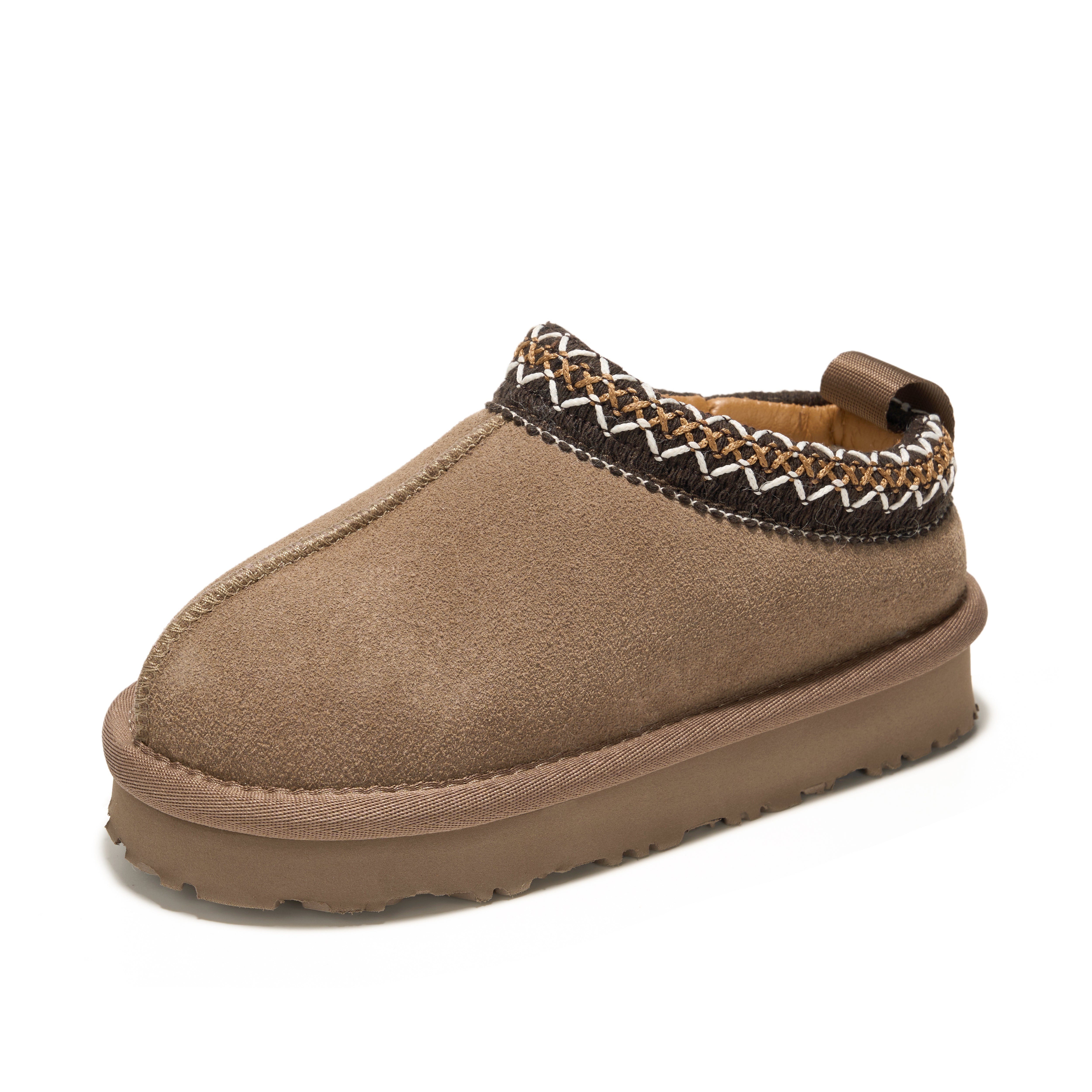 Project Cloud Kids | Pantuflas de piel de oveja australiana para niños | ProjectPlush | Ligeras | Antideslizantes - Dreamwarm