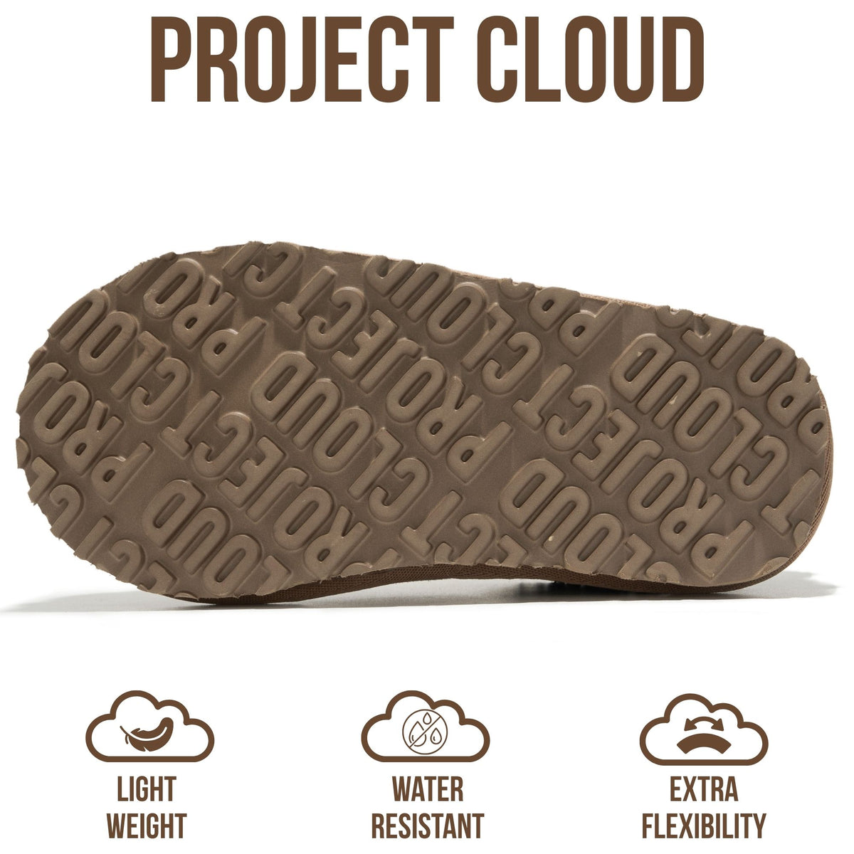 Project Cloud Kids | Pantuflas de piel de oveja australiana para niños | ProjectPlush | Ligeras | Antideslizantes - Dreamwarm