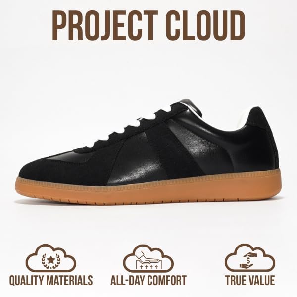 Project Cloud | "Dixon" Fashion Sneakers for Men | Memory Foam Insole | Lightweight | Non-Slip