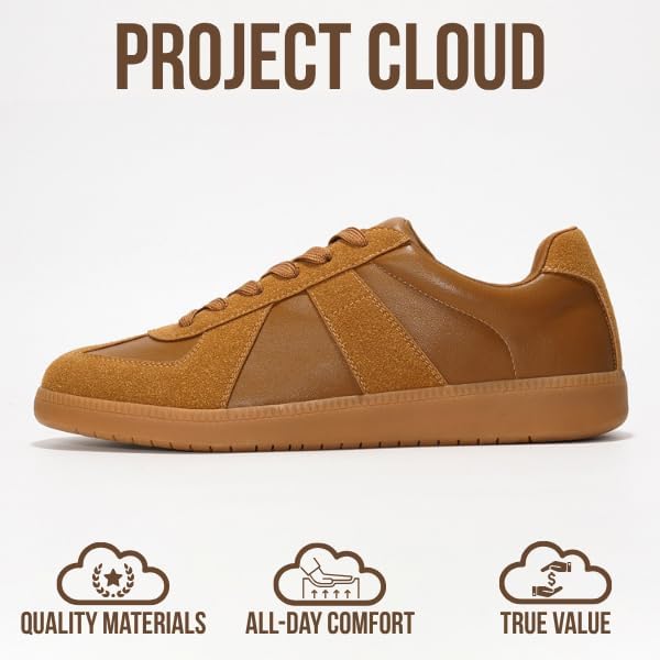 Project Cloud | "Dixon" Fashion Sneakers for Men | Memory Foam Insole | Lightweight | Non-Slip