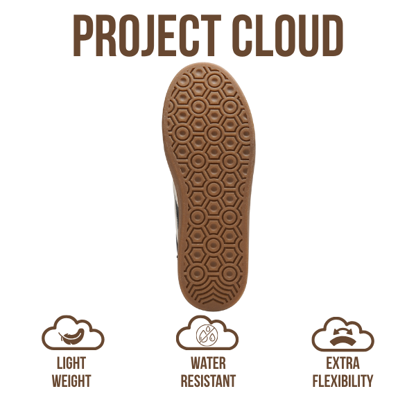 Project Cloud | "Dodge" Platform Sneakers For Women | Memory Foam Insole | Lightweight | Non-Slip