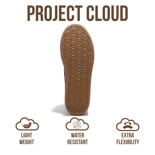 Project Cloud | "Dodge" Platform Sneakers For Women | Memory Foam Insole | Lightweight | Non-Slip