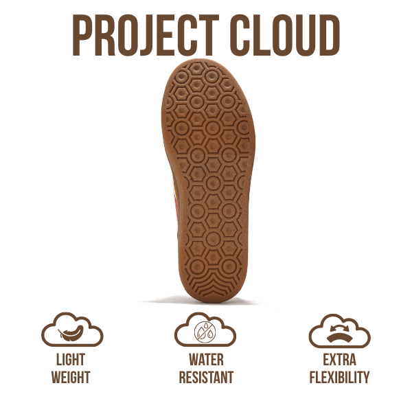Project Cloud | "Dodge" Platform Sneakers For Women | Memory Foam Insole | Lightweight | Non-Slip