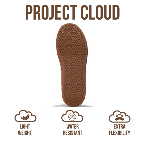 Project Cloud | "Dodge" Platform Sneakers For Women | Memory Foam Insole | Lightweight | Non-Slip