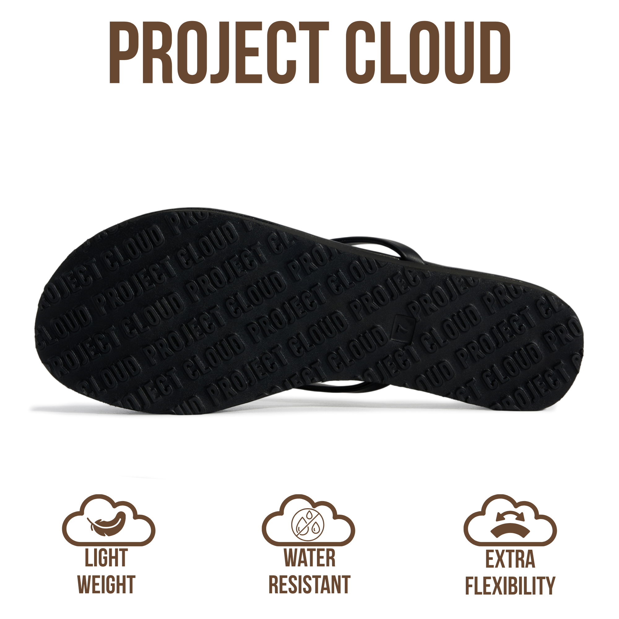 Project Cloud Women's | Summer Thong Sandals for Women 2026 | Memory Foam | Lightweight | Non-Slip - Elevation