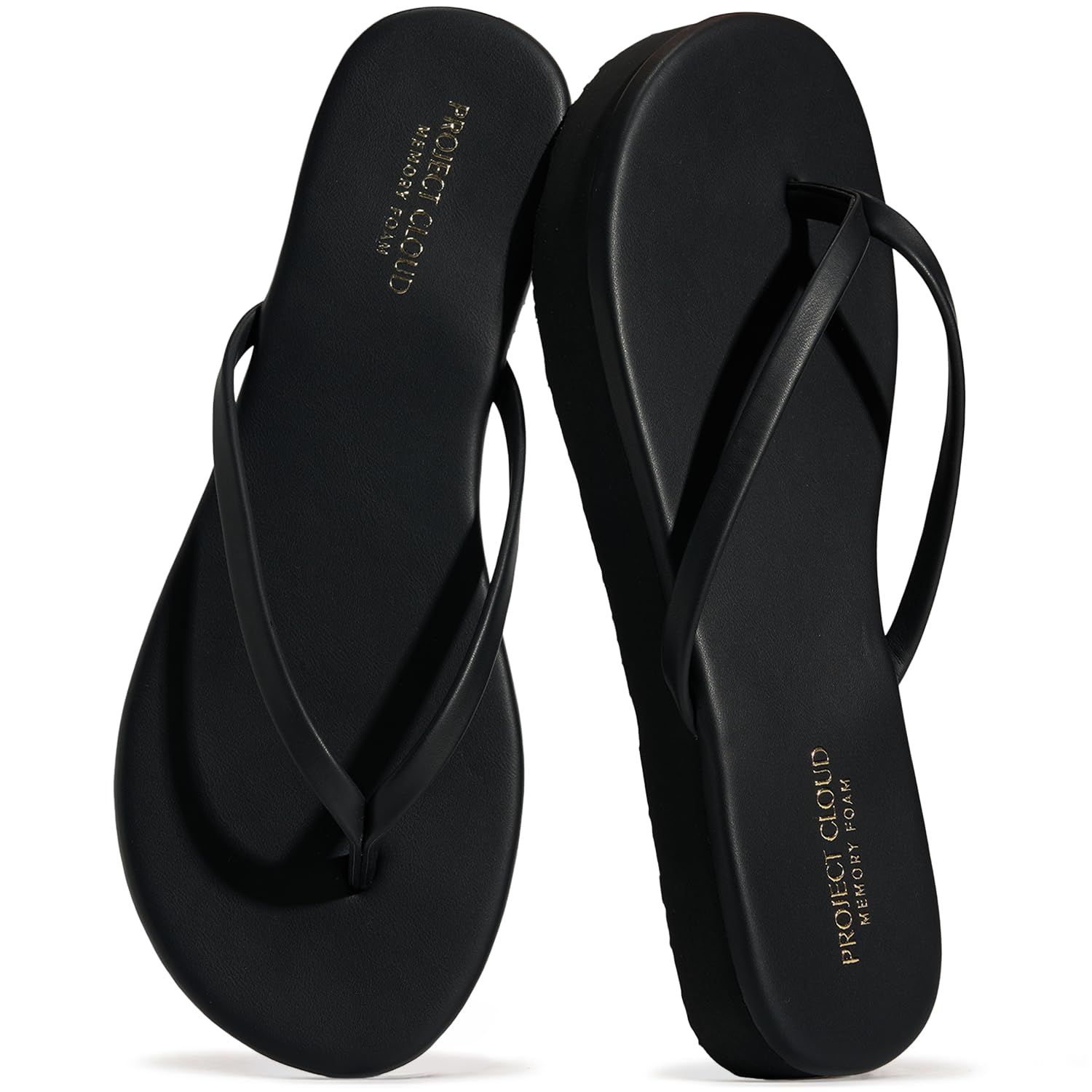 Project Cloud Women's | Summer Thong Sandals for Women 2026 | Memory Foam | Lightweight | Non-Slip - Elevation