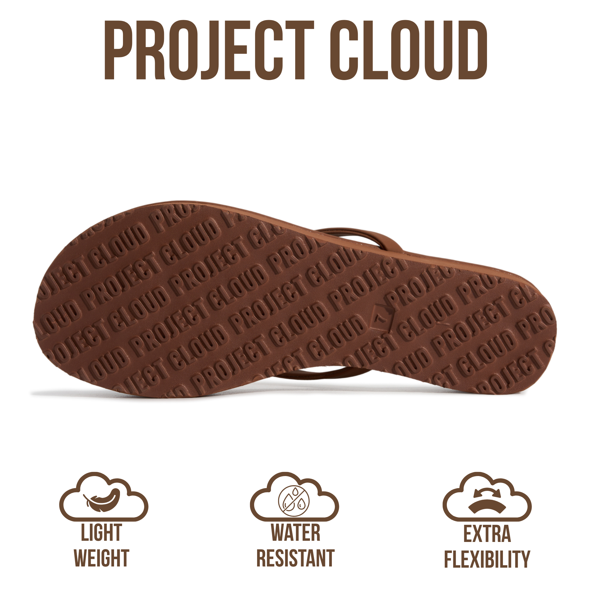 Project Cloud Women's | Summer Thong Sandals for Women 2026 | Memory Foam | Lightweight | Non-Slip - Elevation