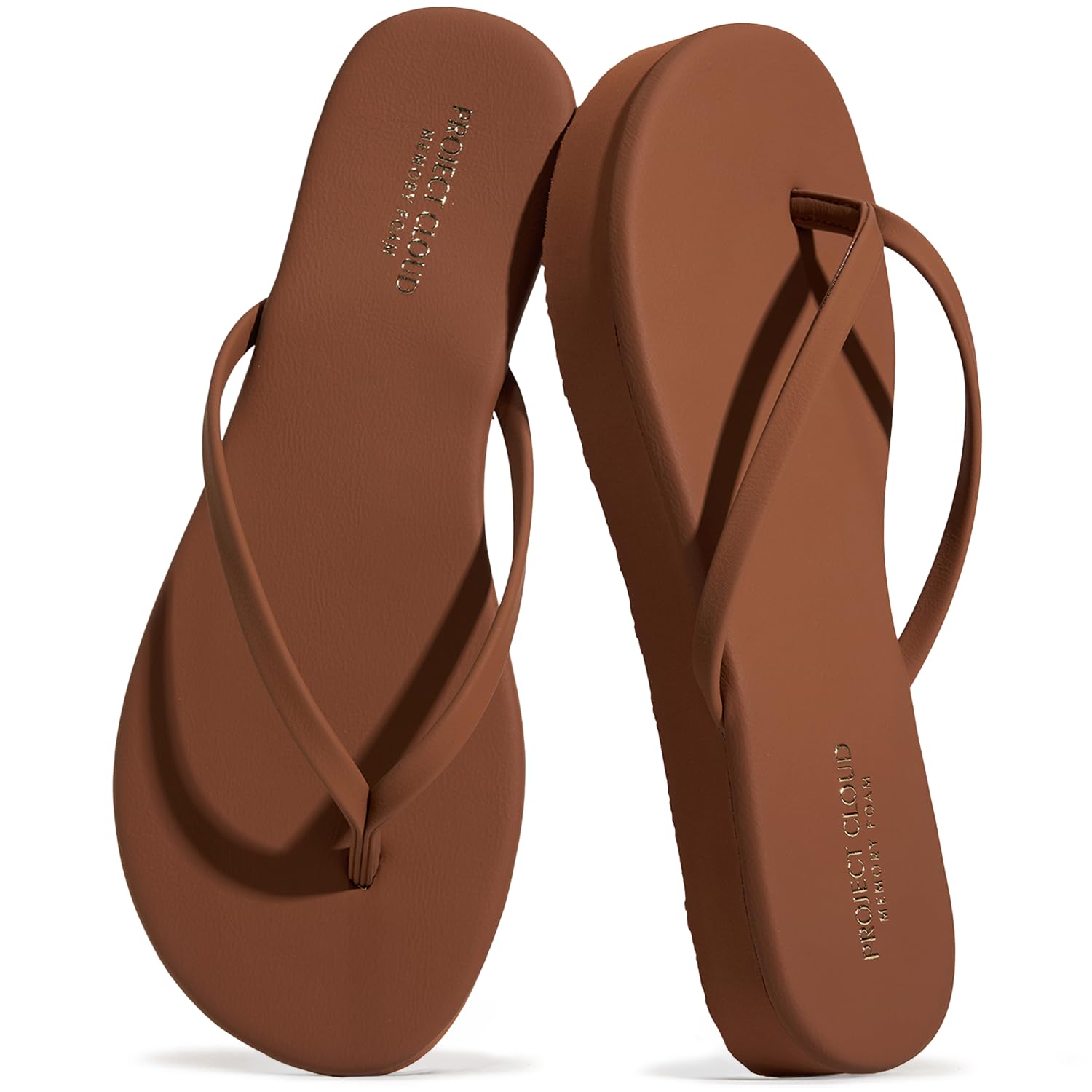 Project Cloud Women's | Summer Thong Sandals for Women 2026 | Memory Foam | Lightweight | Non-Slip - Elevation