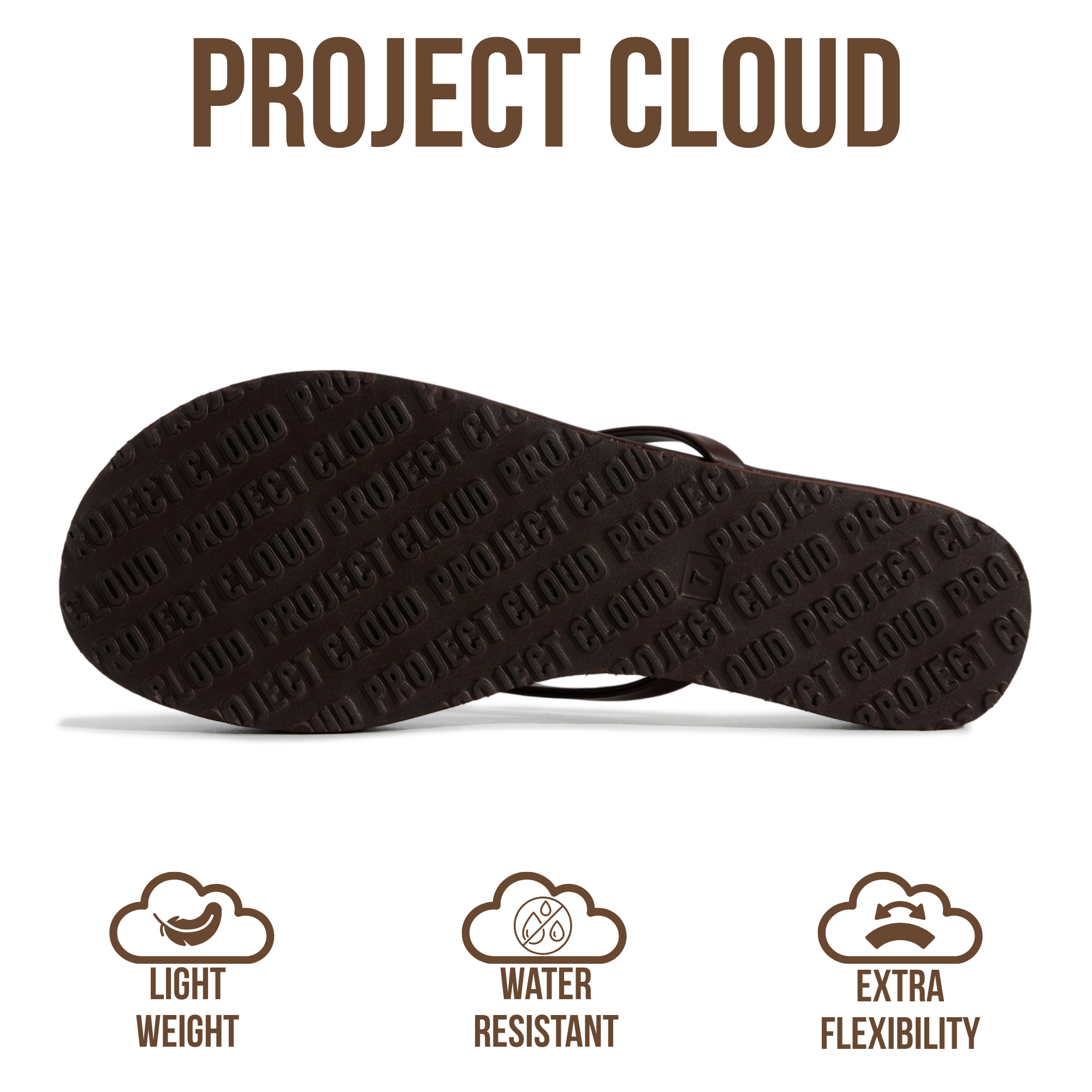 Project Cloud Women's | Summer Thong Sandals for Women 2026 | Memory Foam | Lightweight | Non-Slip - Elevation