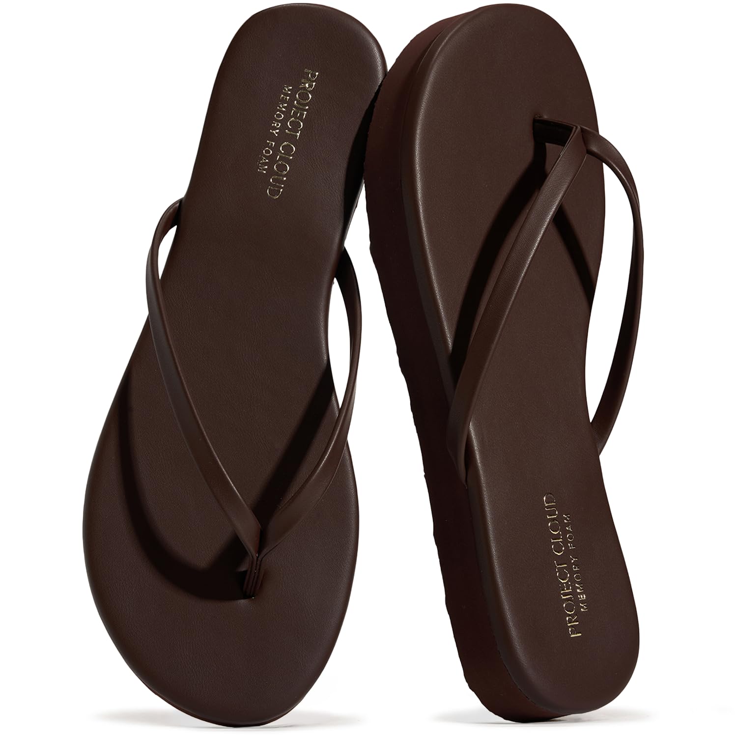 Project Cloud Women's | Summer Thong Sandals for Women 2026 | Memory Foam | Lightweight | Non-Slip - Elevation