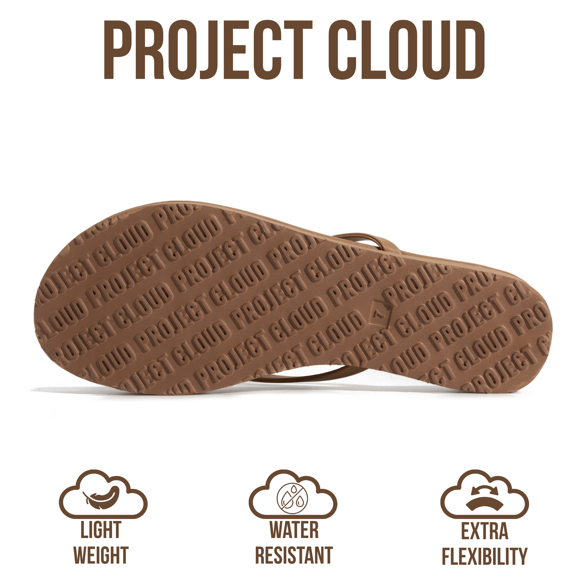 Project Cloud Women's | Summer Thong Sandals for Women 2026 | Memory Foam | Lightweight | Non-Slip - Elevation