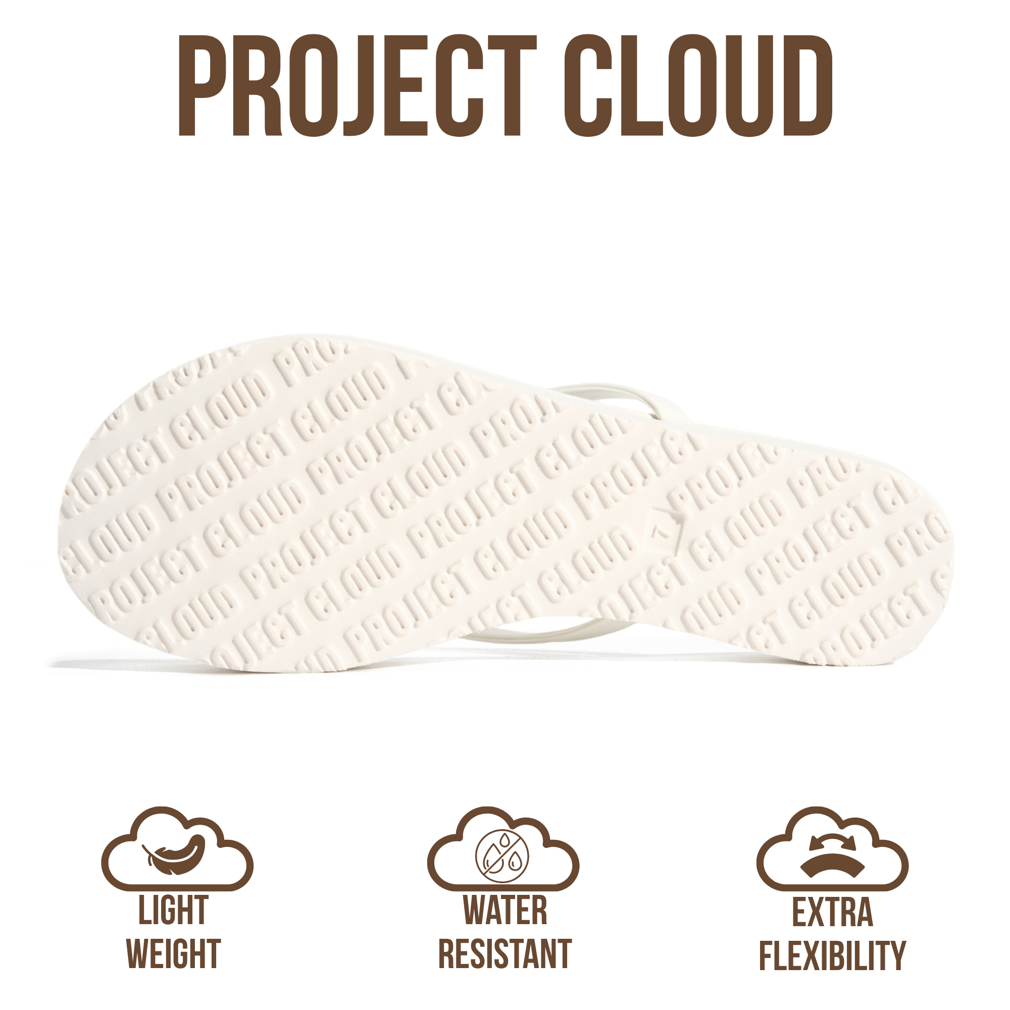 Project Cloud Women's | Summer Thong Sandals for Women 2026 | Memory Foam | Lightweight | Non-Slip - Elevation