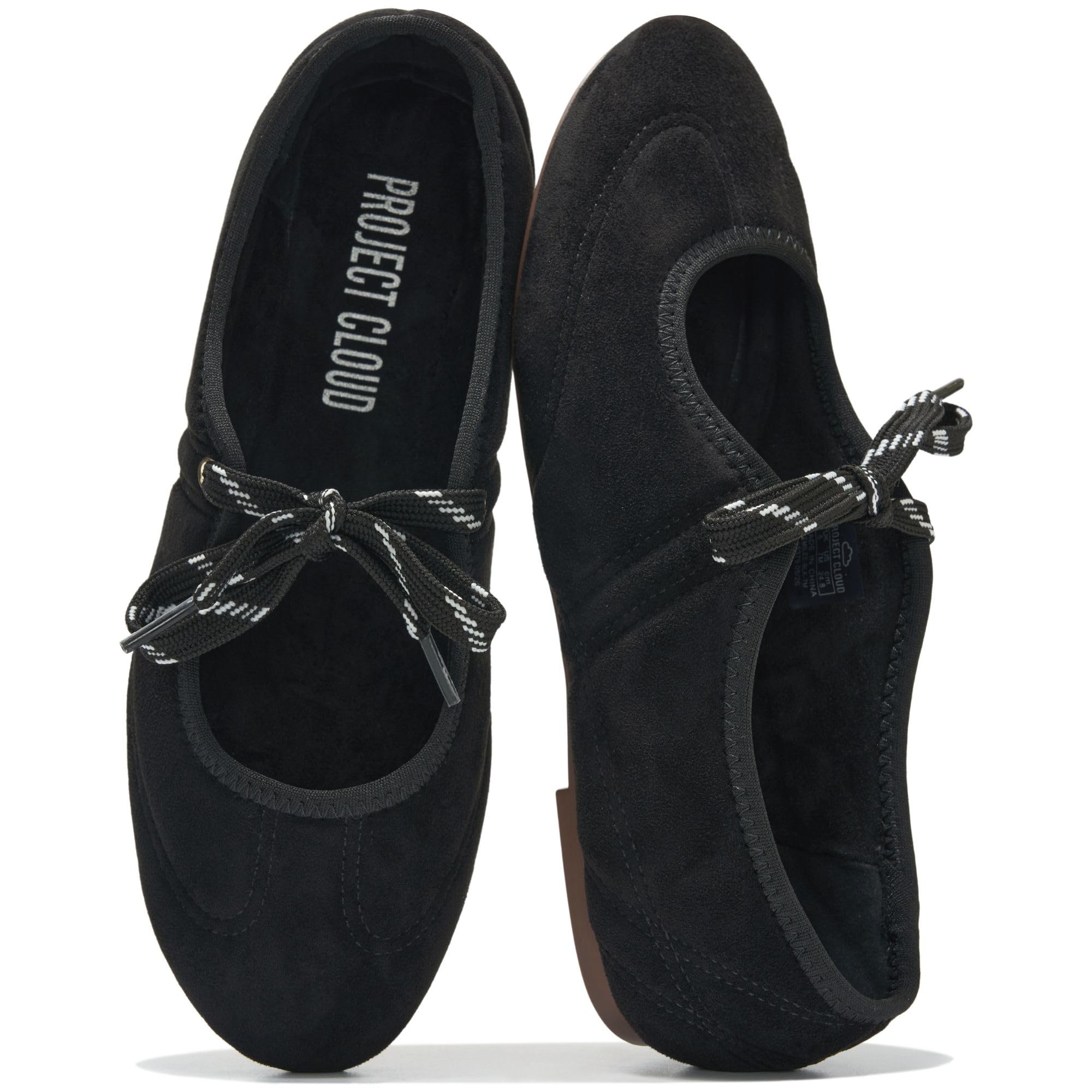 Project Cloud Women's | Mary Jane Shoes Women Ballet Flats | Memory Foam | Lightweight | Non-Slip - Emilee