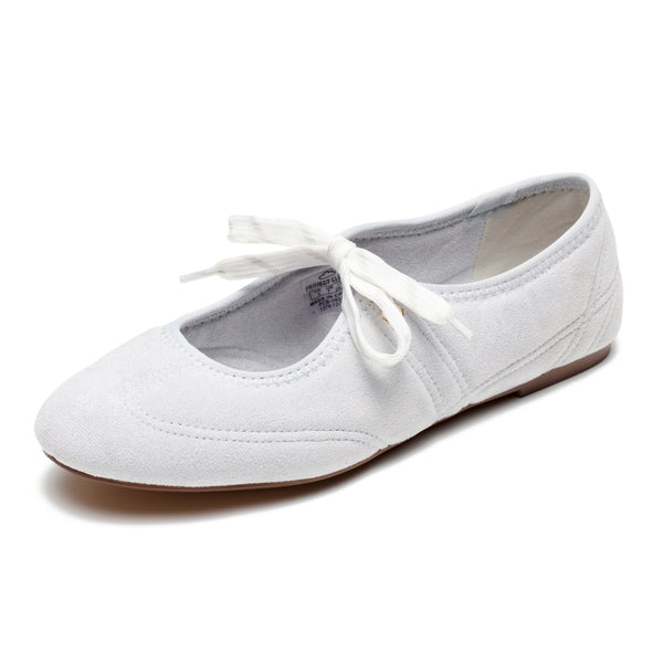 Women's Leather Ballet Flats | Memory Foam Comfort | Project Cloud