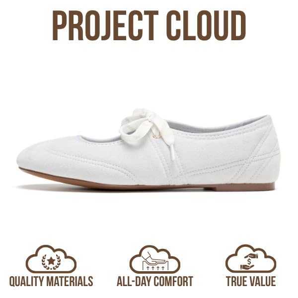 Project Cloud Women's | 100% Genuine Leather Mary Jane Shoes Women Ballet Flats | Memory Foam | Lightweight | Non-Slip - Emilee - Project Cloud - Sandals -Shop Project Cloud premium footwear Now!