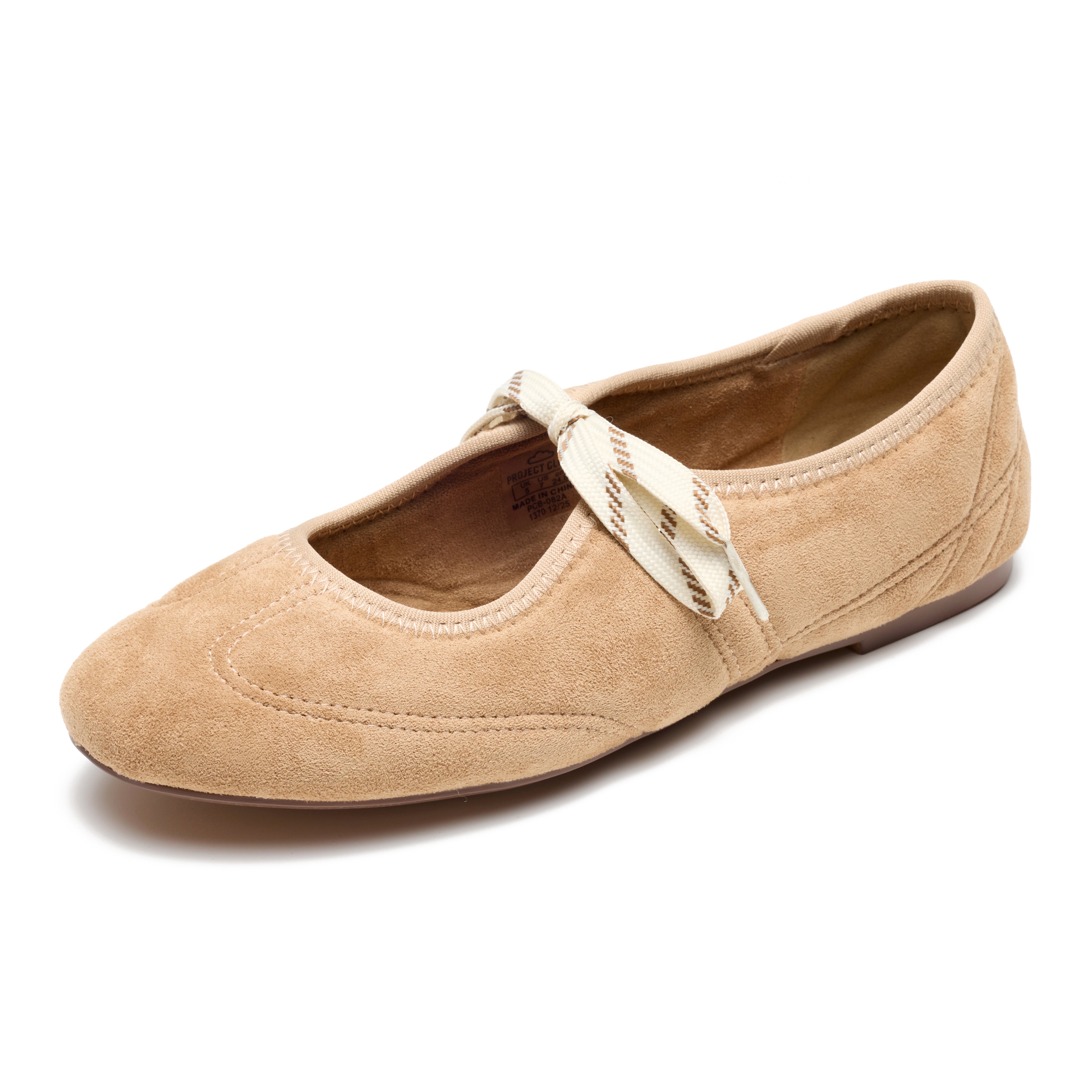 Project Cloud Women's | 100% Genuine Leather Mary Jane Shoes Women Ballet Flats | Memory Foam | Lightweight | Non-Slip - Emilee - Project Cloud - Sandals -Shop Project Cloud premium footwear Now!