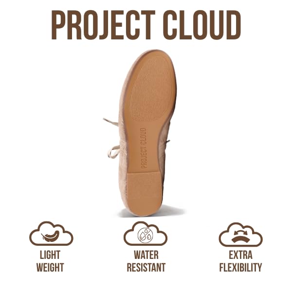 Project Cloud Women's | 100% Genuine Leather Mary Jane Shoes Women Ballet Flats | Memory Foam | Lightweight | Non-Slip - Emilee - Project Cloud - Sandals -Shop Project Cloud premium footwear Now!