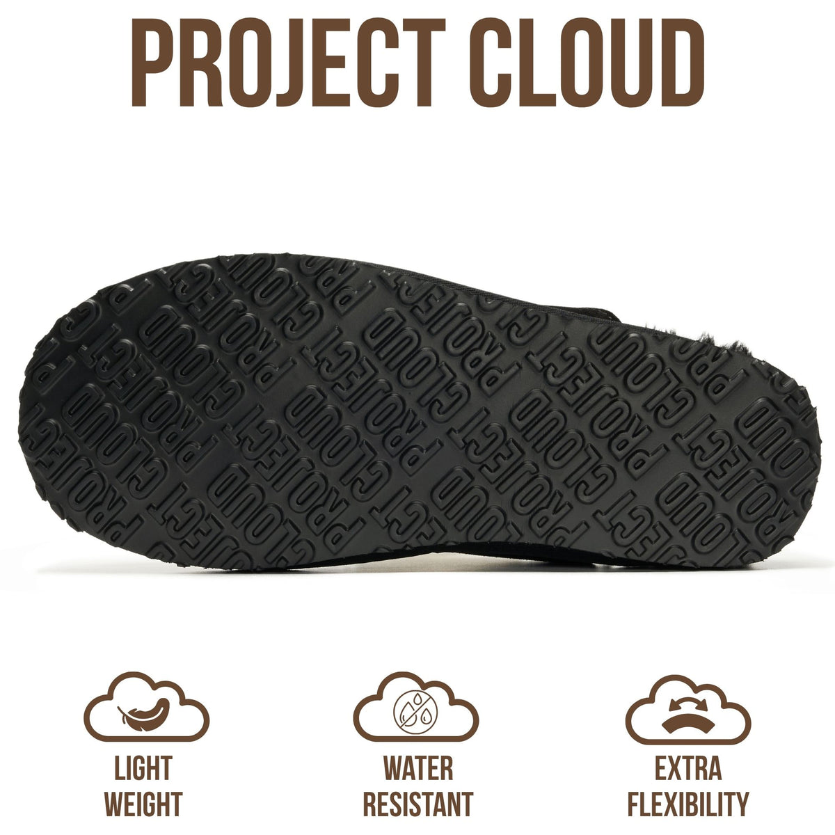 Project Cloud Women's | Genuine Leather Brunch Slippers Fuzzy Clogs | Memory Foam Insole | Lightweight | Non-Slip - Fable