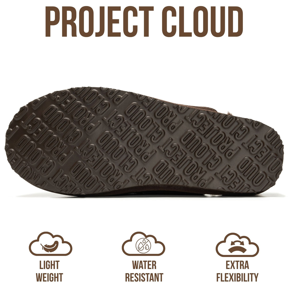 Project Cloud Women's | Genuine Leather Brunch Slippers Fuzzy Clogs | Memory Foam Insole | Lightweight | Non-Slip - Fable