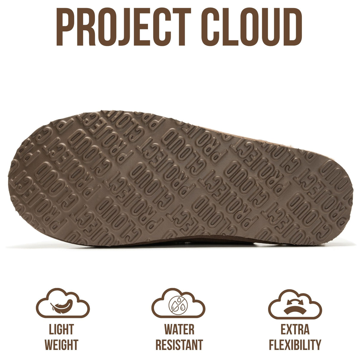 Project Cloud Women's | Genuine Leather Brunch Slippers Fuzzy Clogs | Memory Foam Insole | Lightweight | Non-Slip - Fable