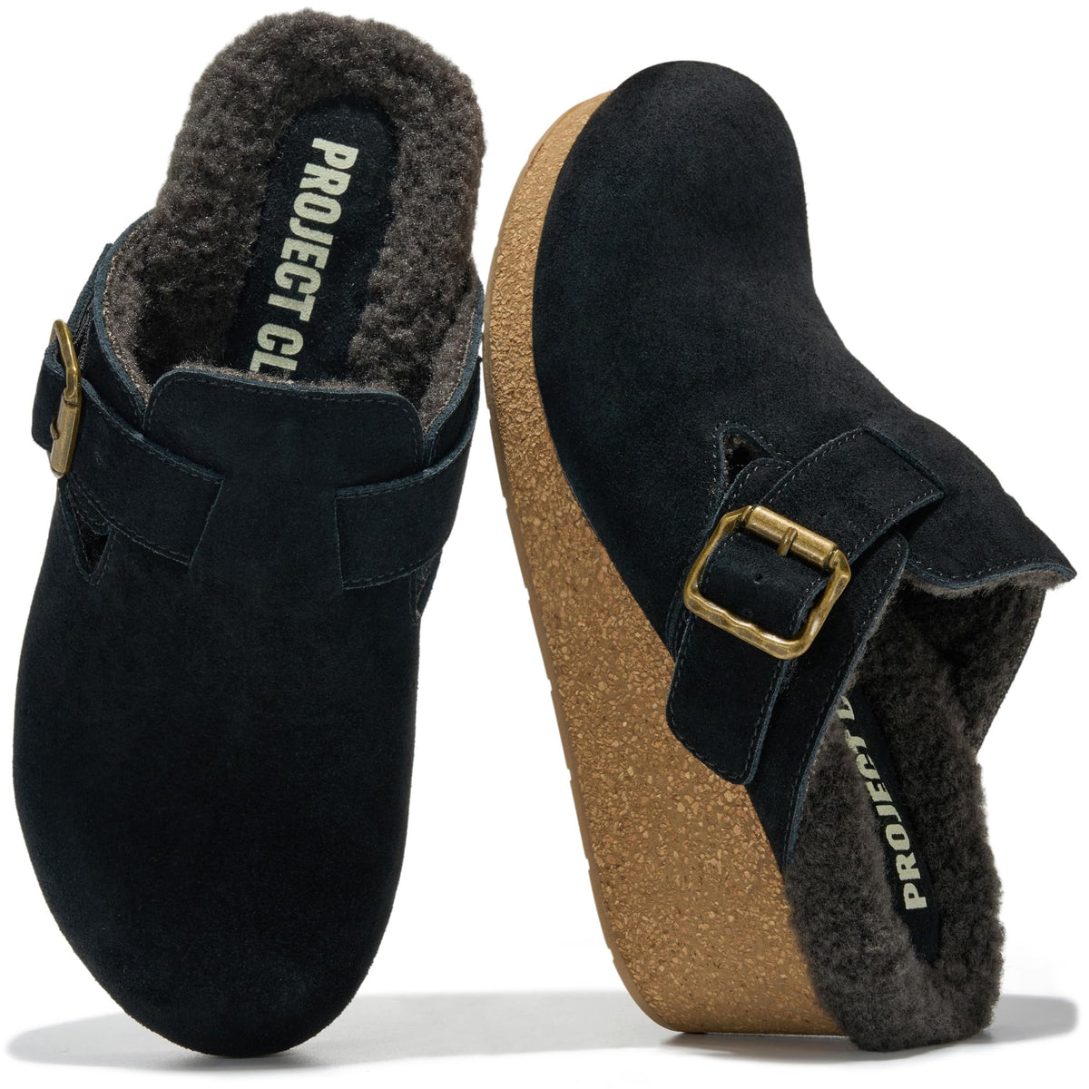 Project Cloud Women's | Genuine Suede Mules | Soft Insole | Lightweight | Non-Slip - Fairy