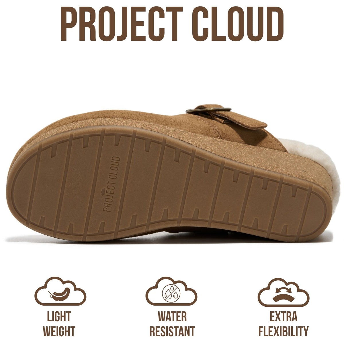 Project Cloud Women's | Genuine Suede Mules | Soft Insole | Lightweight | Non-Slip - Fairy