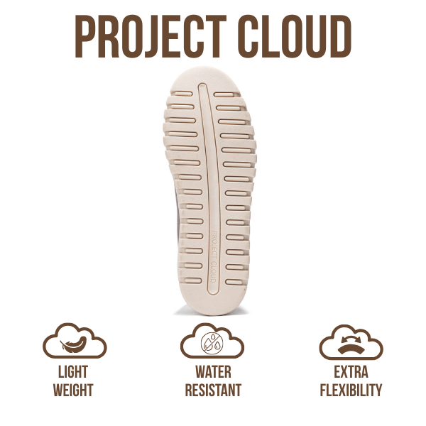 Project Cloud | "Filide-1" Women's Loafers | Genuine Leather | ProjectPlush | Lightweight | Non-Slip