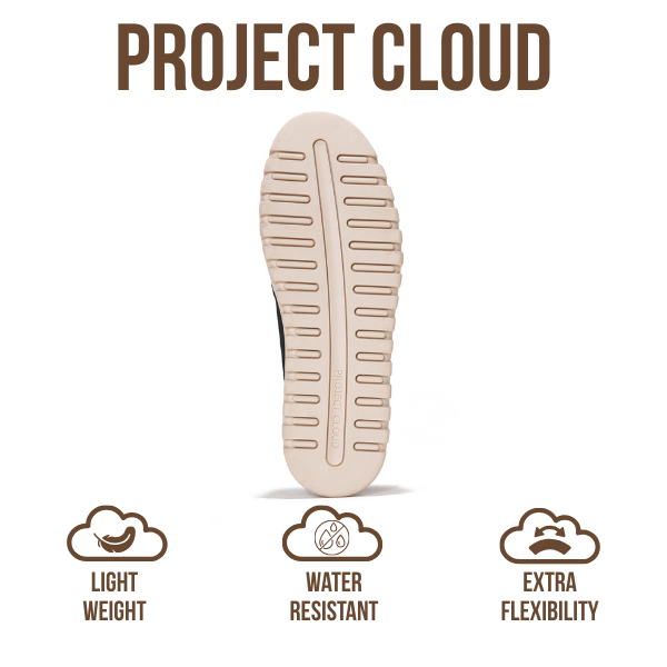 Project Cloud | "Filide-1" Women's Loafers | Genuine Leather | ProjectPlush | Lightweight | Non-Slip