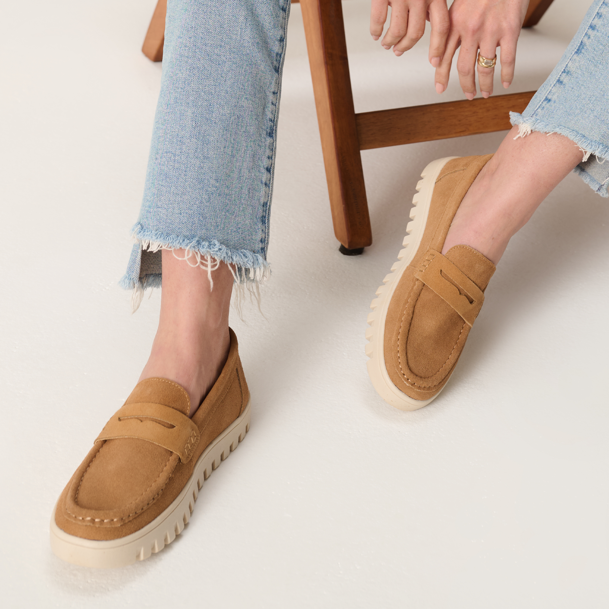 Project Cloud Women's | Genuine Leather Loafers | ProjectPlush | Lightweight | Non-Slip - Filide-1 - Project Cloud - Loafers -Shop Project Cloud premium footwear Now!