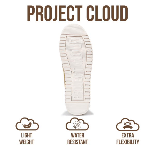 Project Cloud | "Filide" Genuine Leather Loafers for Women | Memory Foam | Lightweight | Non-Slip