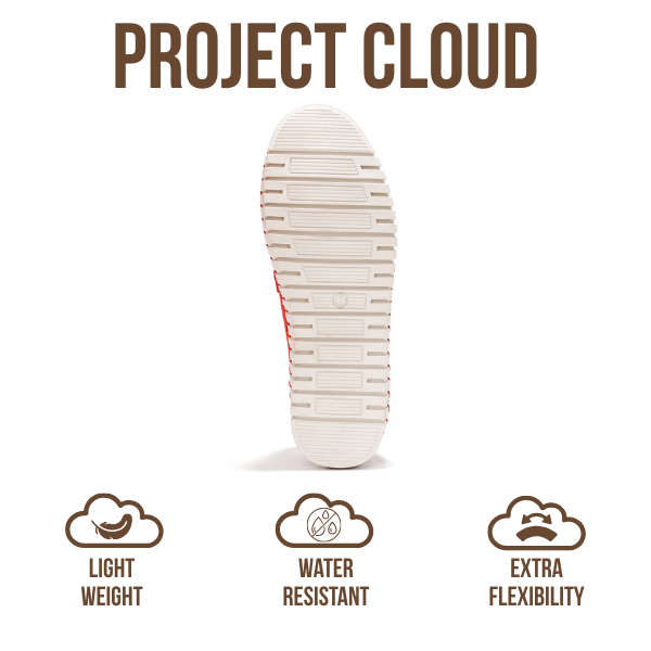 Project Cloud | "Filide" Genuine Leather Loafers for Women | Memory Foam | Lightweight | Non-Slip