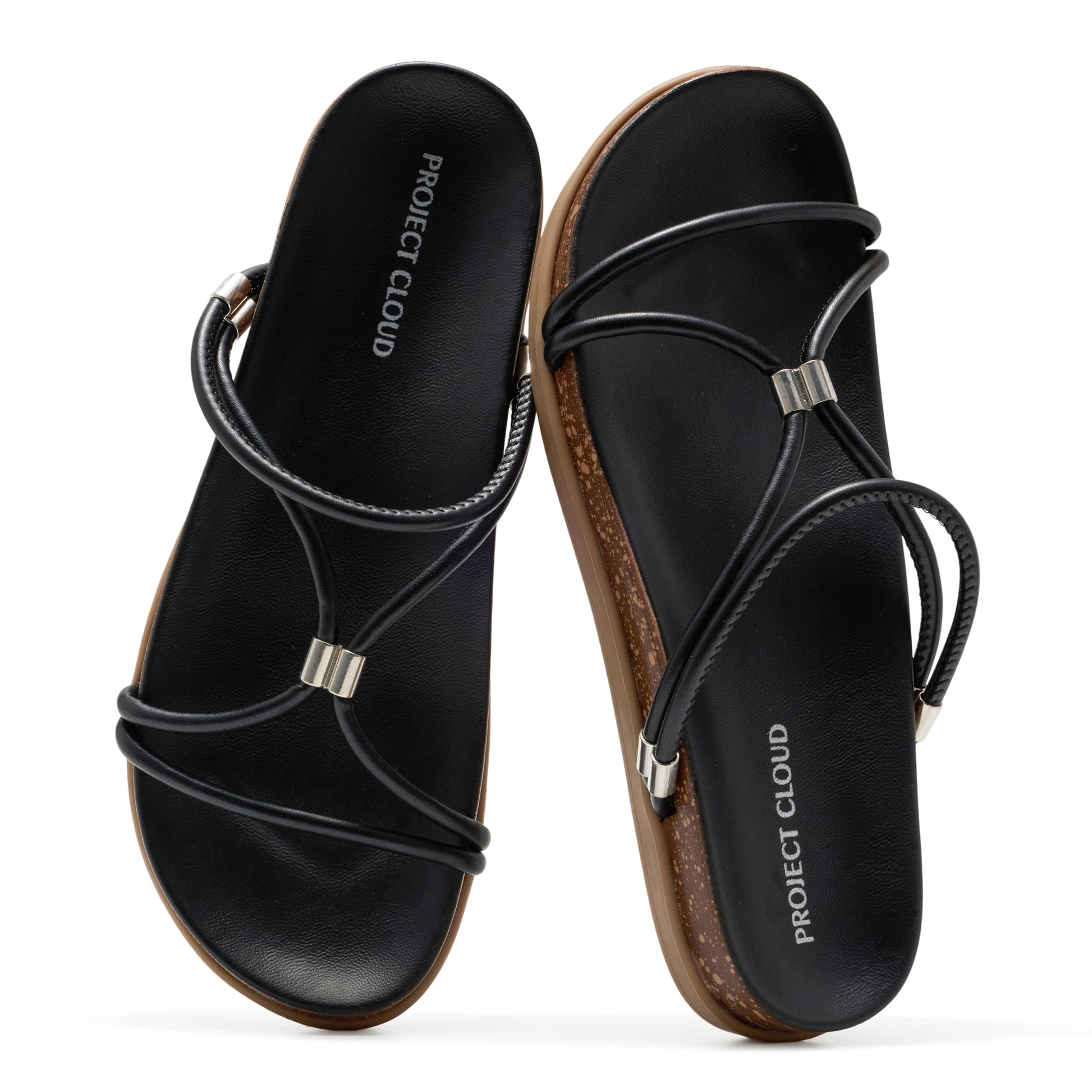 Project Cloud Summer Slides for Women 2026 | Plush and Soft Insole | Lightweight | Non-Slip - Float - Project Cloud - Sandals -Shop Project Cloud premium footwear Now!