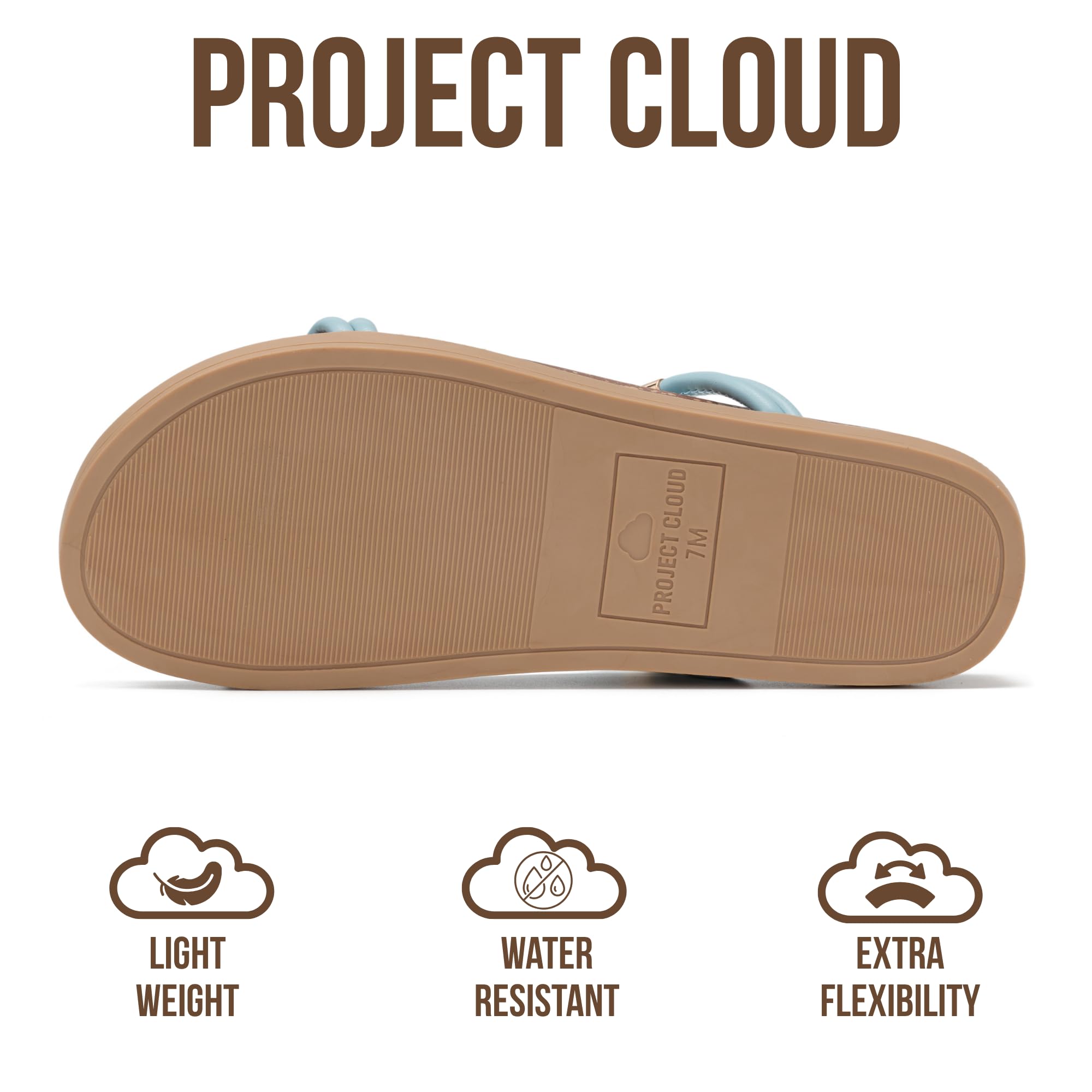 Project Cloud Summer Slides for Women 2026 | Plush and Soft Insole | Lightweight | Non-Slip - Float - Project Cloud - Sandals -Shop Project Cloud premium footwear Now!