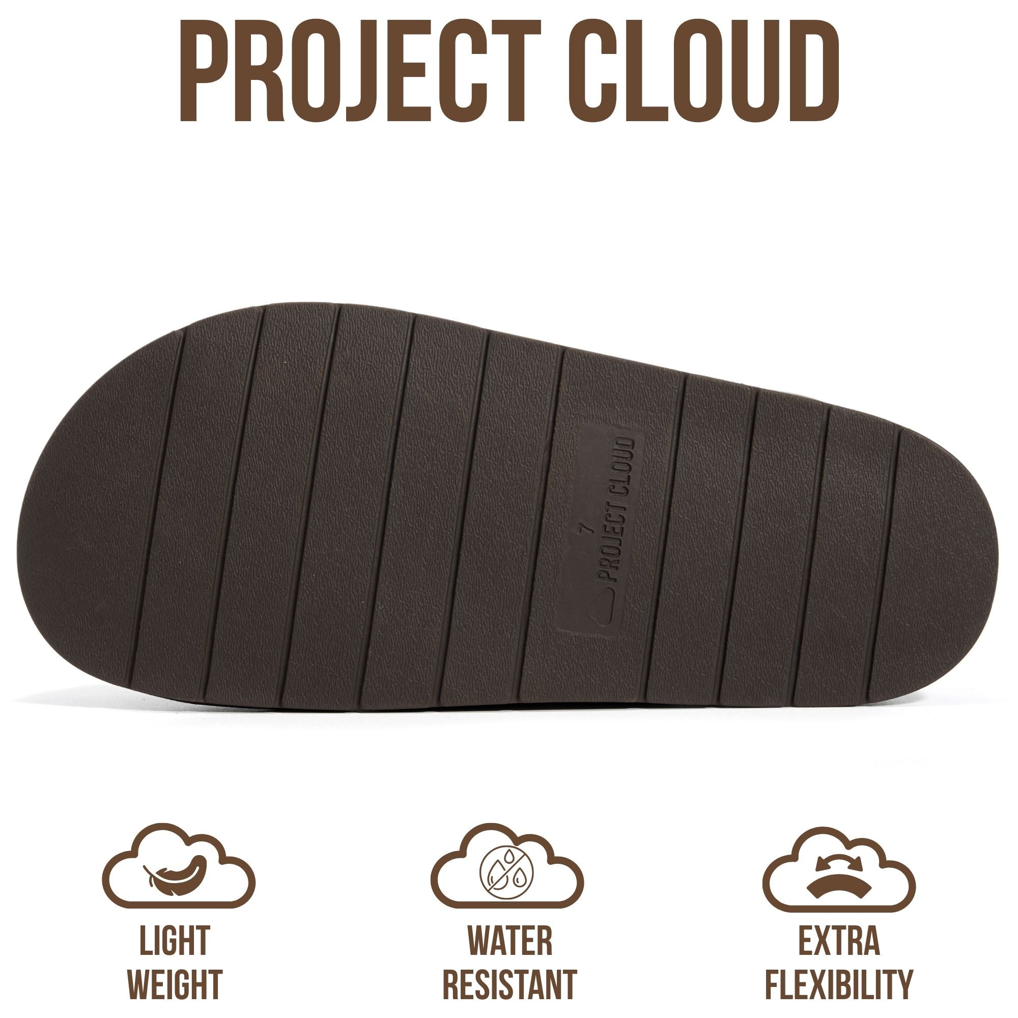 Project Cloud para mujer | Zuecos de ante auténtico | Plantilla suave y afelpada | Soporte para el arco | Ligeros | Antideslizantes - Foamy