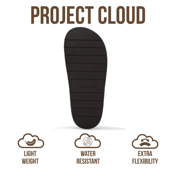 Project Cloud Women's | Genuine Suede Clogs | Memory Foam | Arch Support | Lightweight | Non-Slip - Foamy