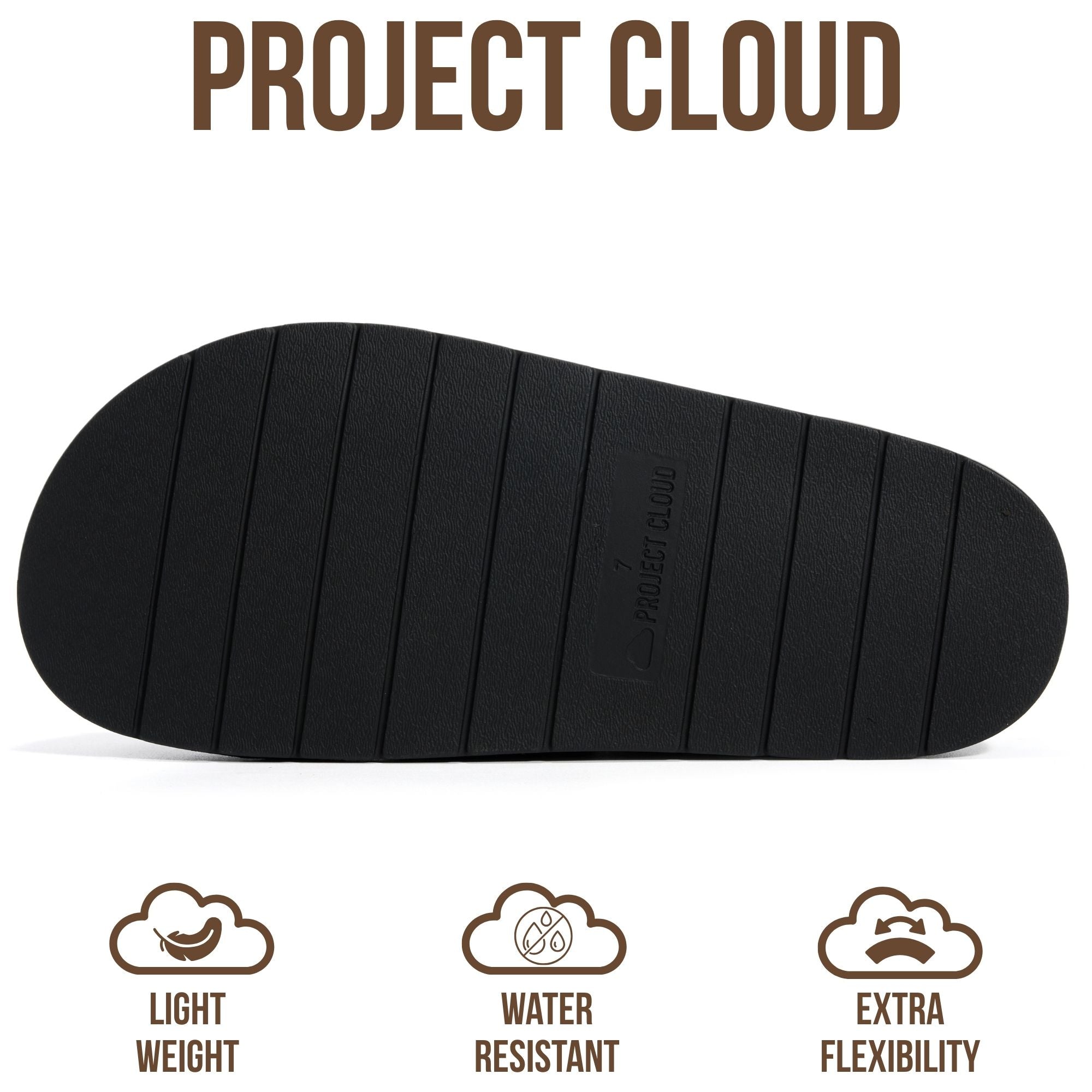 Project Cloud para mujer | Zuecos de ante auténtico | Plantilla suave y afelpada | Soporte para el arco | Ligeros | Antideslizantes - Foamy