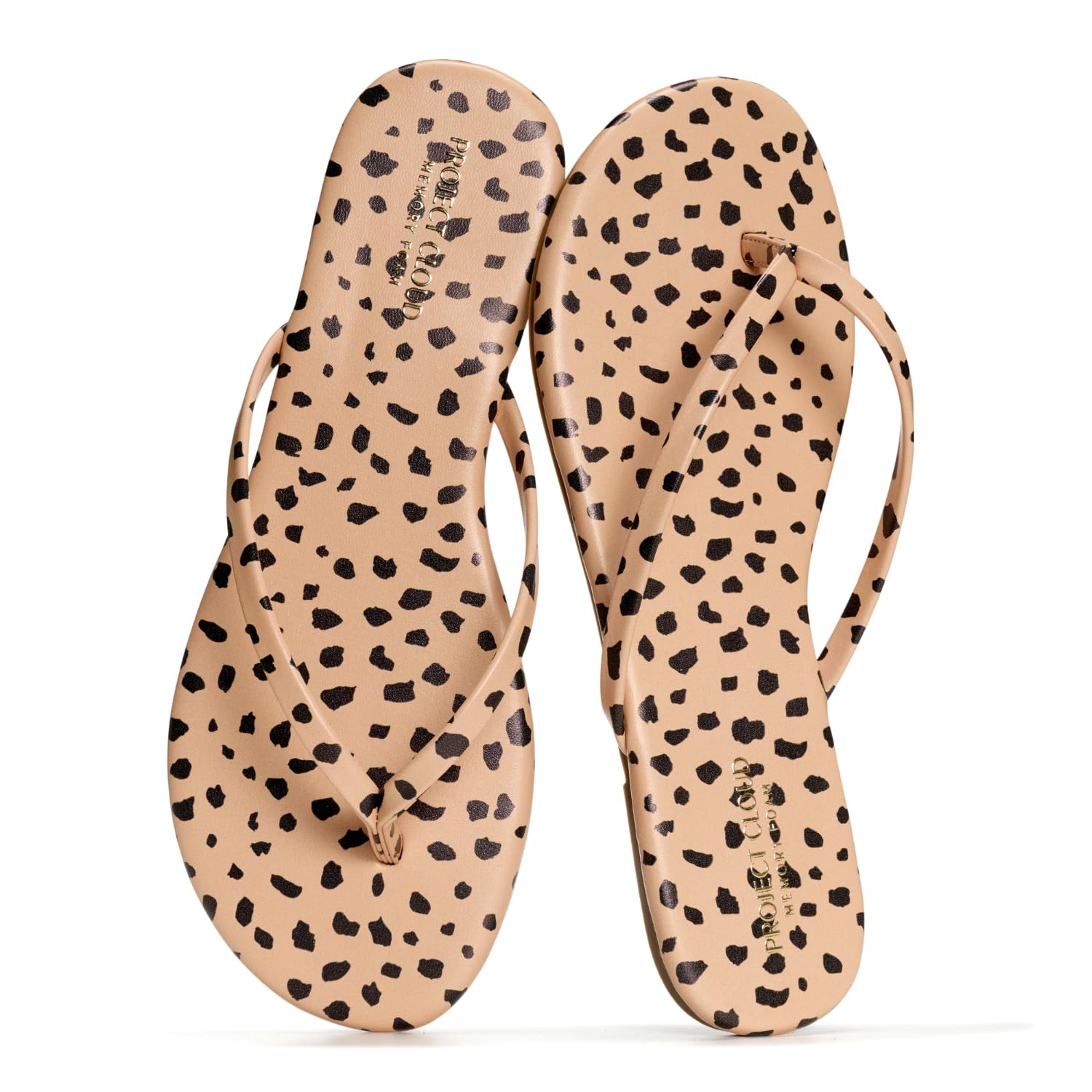 Project Cloud Women's | Eco-Leather Women Flip Flops | Memory Foam | Lightweight | Non-Slip - Foundations - Project Cloud - Sandals -Shop Project Cloud premium footwear Now!