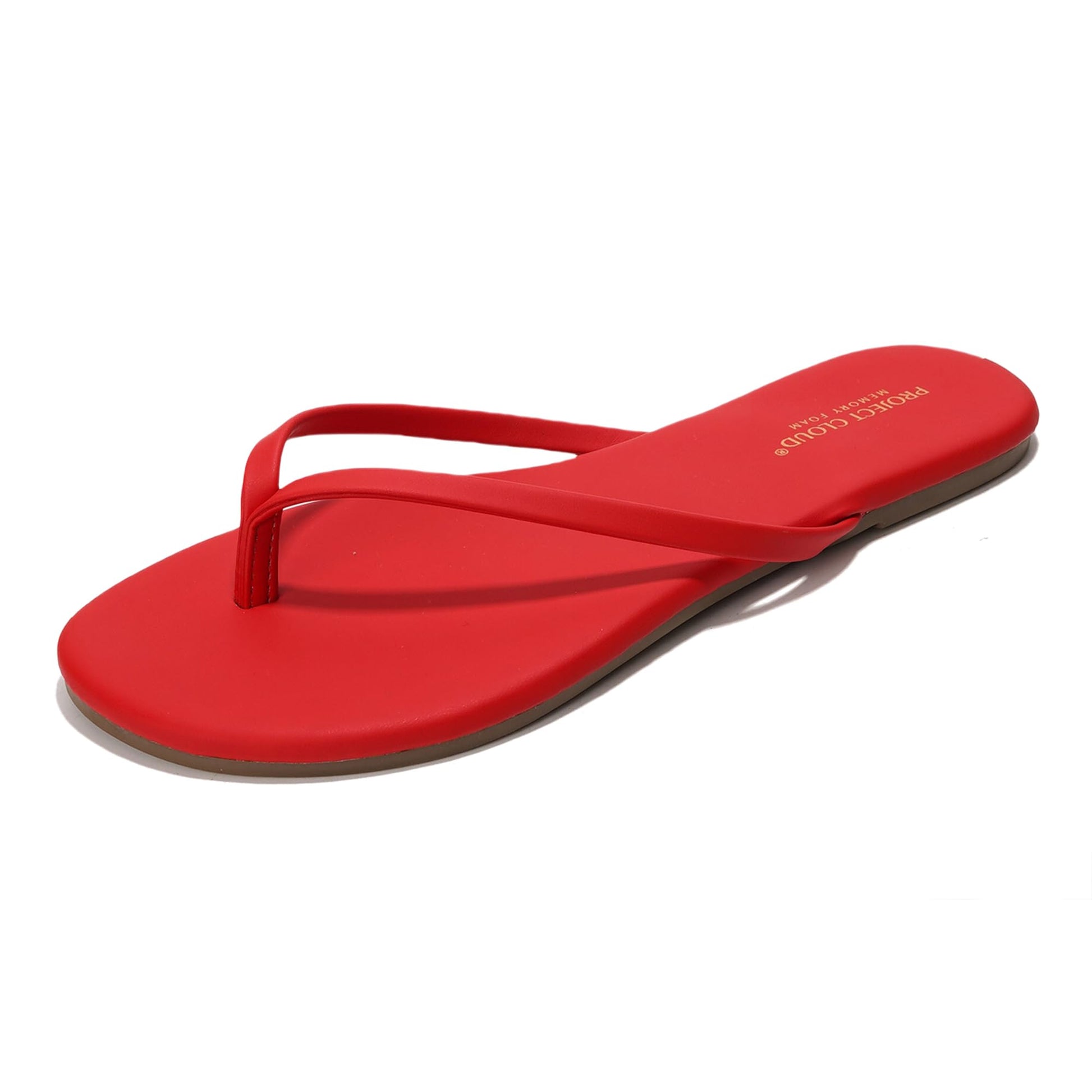 Project Cloud Women's | Eco-Leather Women Flip Flops | Memory Foam | Lightweight | Non-Slip - Foundations - Project Cloud - Sandals -Shop Project Cloud premium footwear Now!
