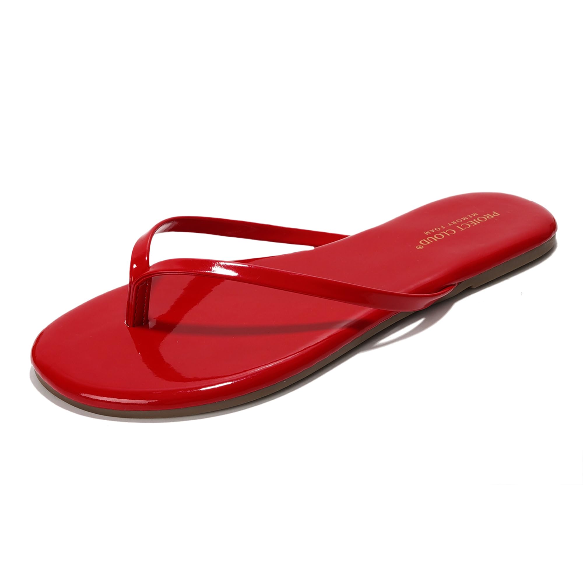 Project Cloud Women's | Eco-Leather Women Flip Flops | Memory Foam | Lightweight | Non-Slip - Foundations - Project Cloud - Sandals -Shop Project Cloud premium footwear Now!
