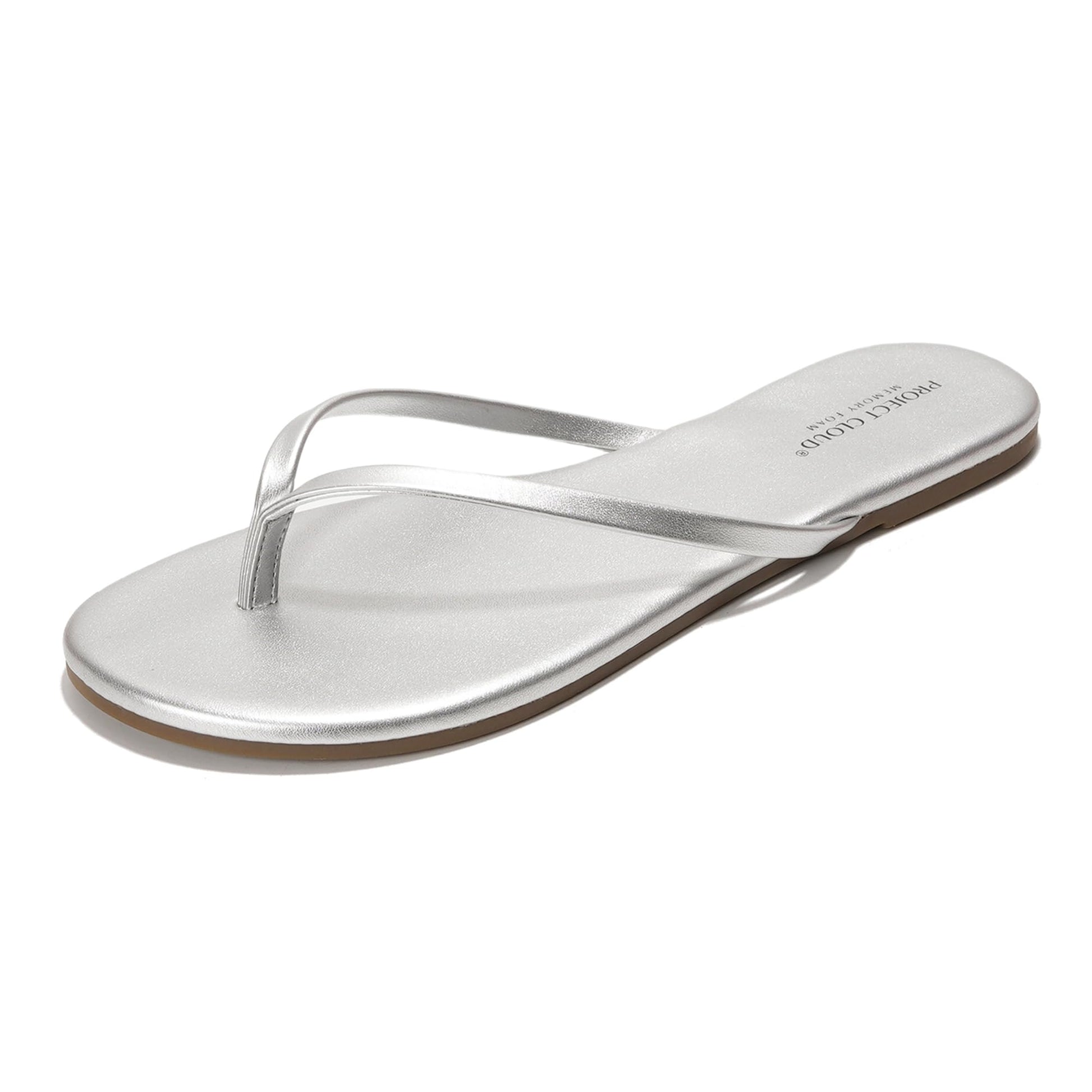 Project Cloud Women's | Eco-Leather Women Flip Flops | Memory Foam | Lightweight | Non-Slip - Foundations - Project Cloud - Sandals -Shop Project Cloud premium footwear Now!