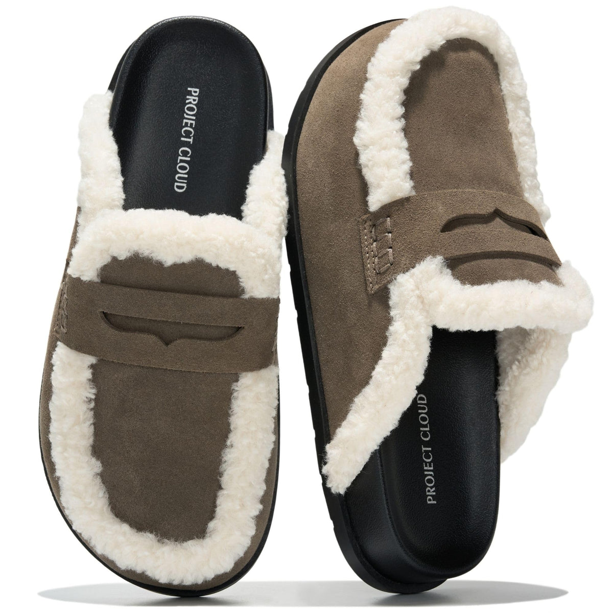 Project Cloud Women's | 100% Genuine Leather Clogs Slip-On Mules | Plush and Soft Insole | Arch Support | Lightweight | Non-Slip - Freyja