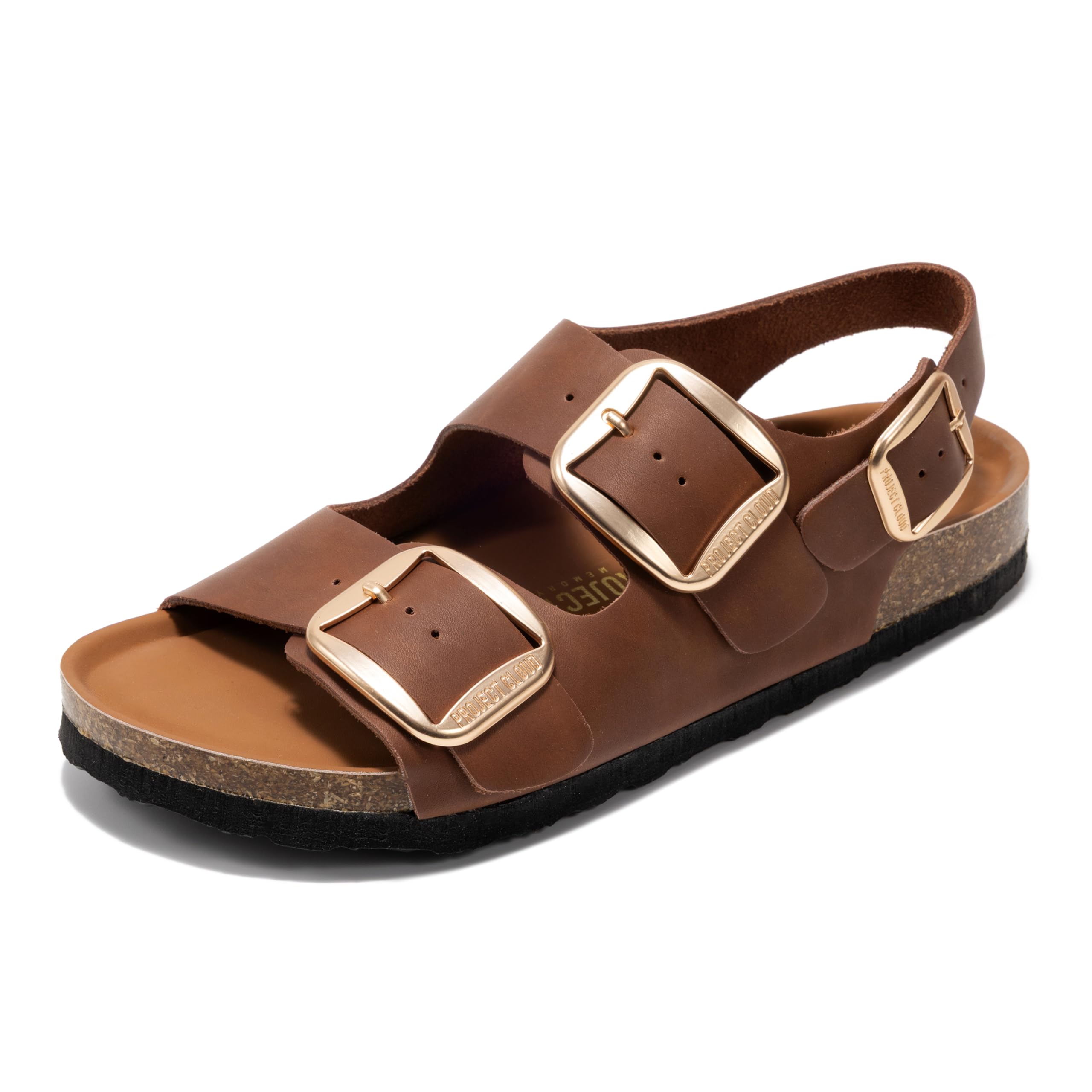 Project Cloud Women's | Genuine Leather Summer Sandals | Memory Foam Insole | Lightweight | Anti-Slip - Garda