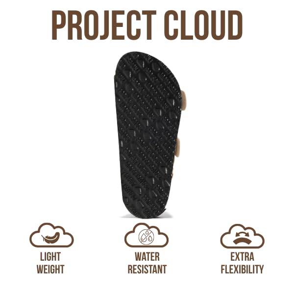 Project Cloud Women's | Genuine Leather Summer Sandals | Memory Foam Insole | Lightweight | Anti-Slip - Garda