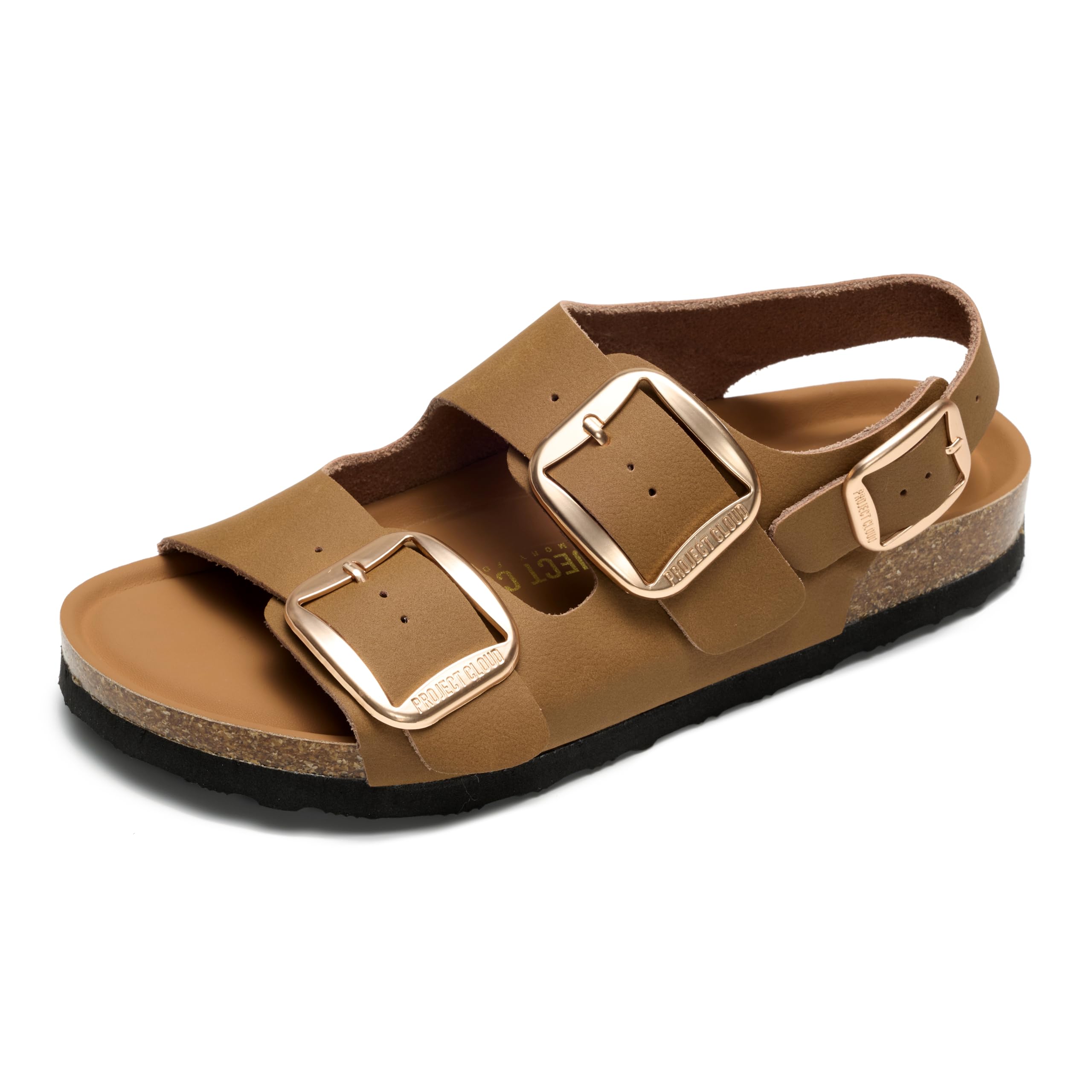 Project Cloud Women's | Genuine Leather Summer Sandals | Memory Foam Insole | Lightweight | Anti-Slip - Garda