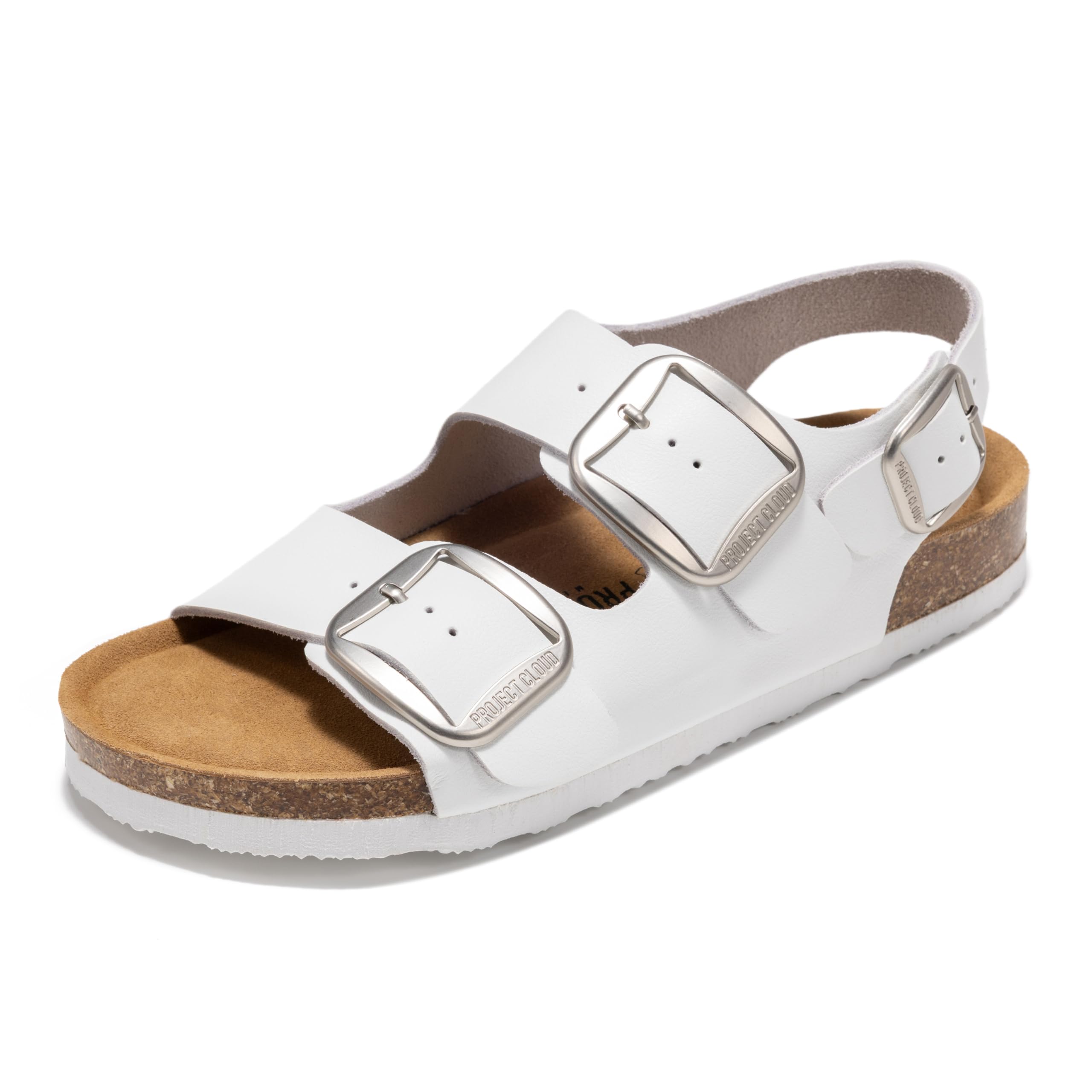 Project Cloud Women's | Genuine Leather Summer Sandals | Memory Foam Insole | Lightweight | Anti-Slip - Garda