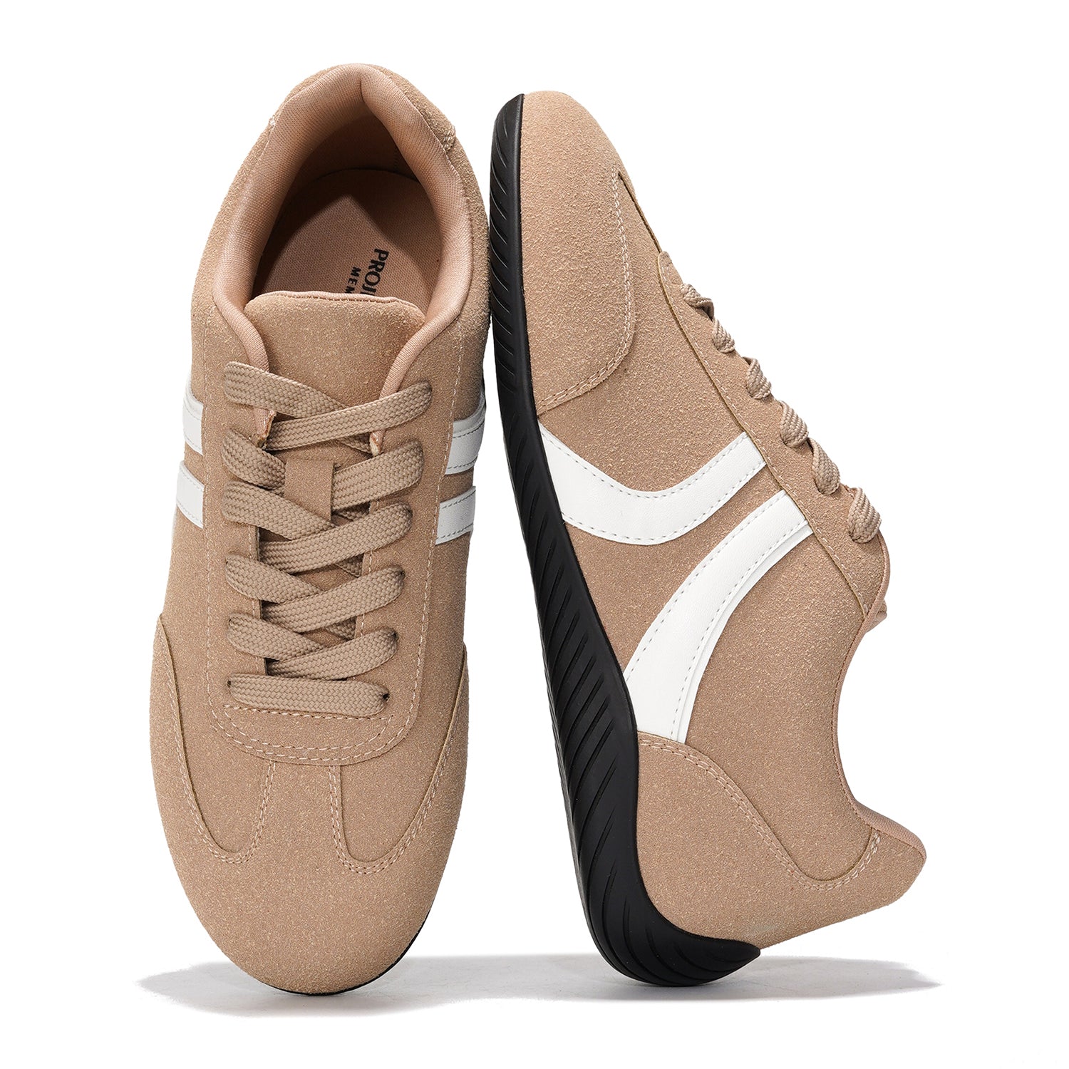 Project Cloud | "Goal" Sneakers for Women | Memory Foam Technology | Lightweight | Non-Slip