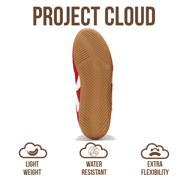 Project Cloud | "Goal" Sneakers for Women | Memory Foam Technology | Lightweight | Non-Slip